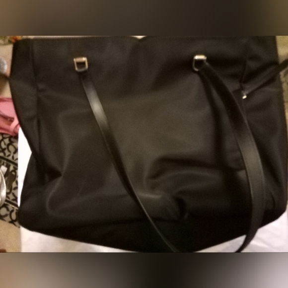 Kate Spade Black Tote Perfect Condition 12" X 18" X 6" - Picture 3 of 4